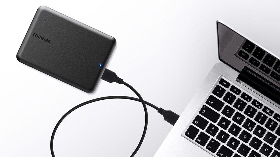 Dank neuer USB-Standards ist die Datenübertragung recht flott.