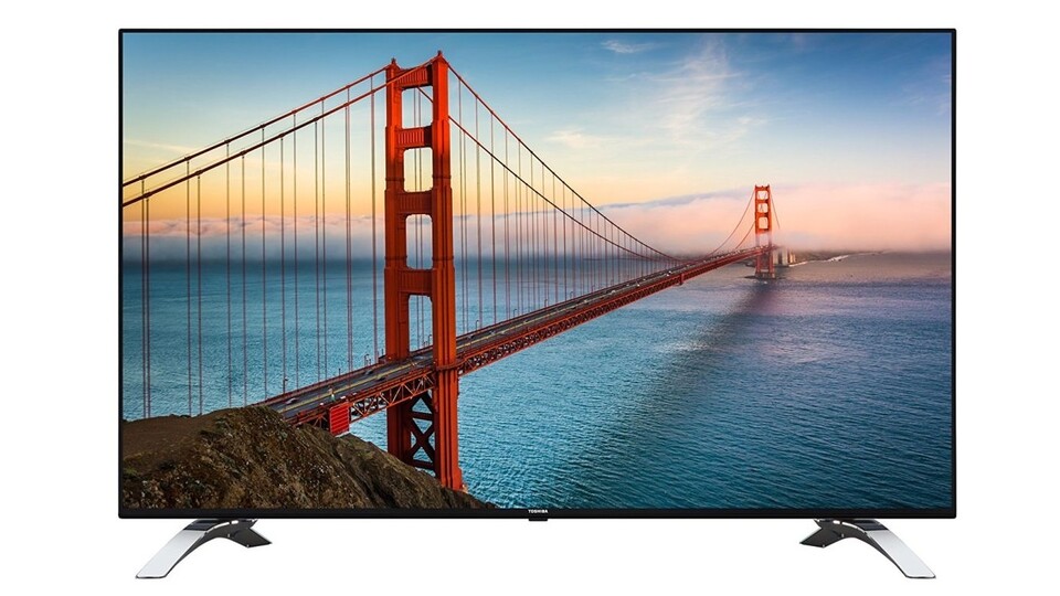 Der Toshiba 55U6663DA ist dank 55 Zoll Diagonale groß genug um auch bei einem gängigen Sitzabstand von UHD zu profitieren.