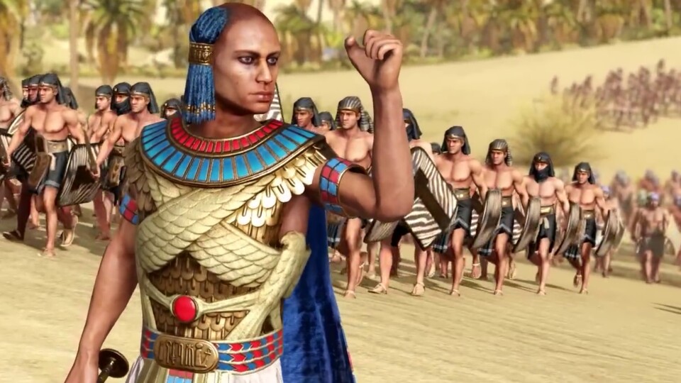 Total War: Pharaoh - 16 Minuten Gameplay zeigen erstmal die Kampagnen-Karte