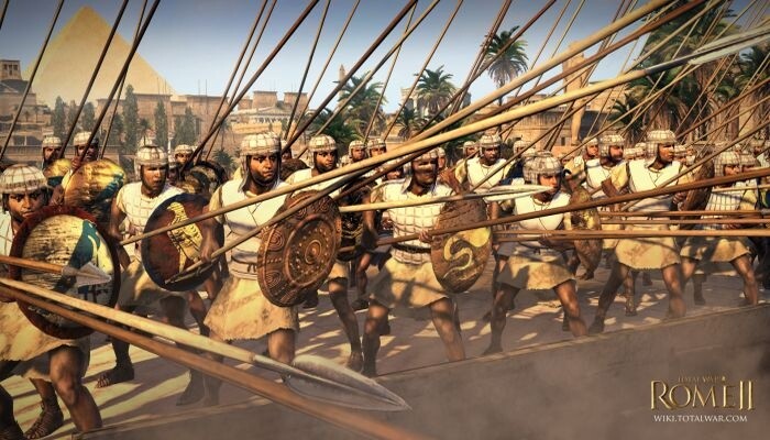 Auch die Ägypter gesellen sich zu den spielbaren Fraktionen in Total War: Rome 2 hinzu.