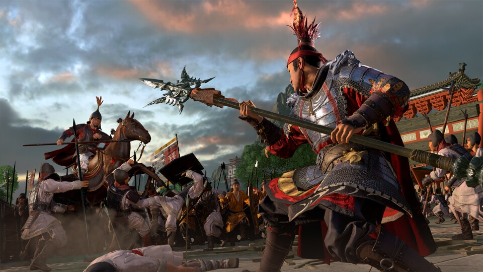 Total War: Three Kingdoms dreht sich ganz um legendäre Helden wie Meisterkrieger Lü Bu.