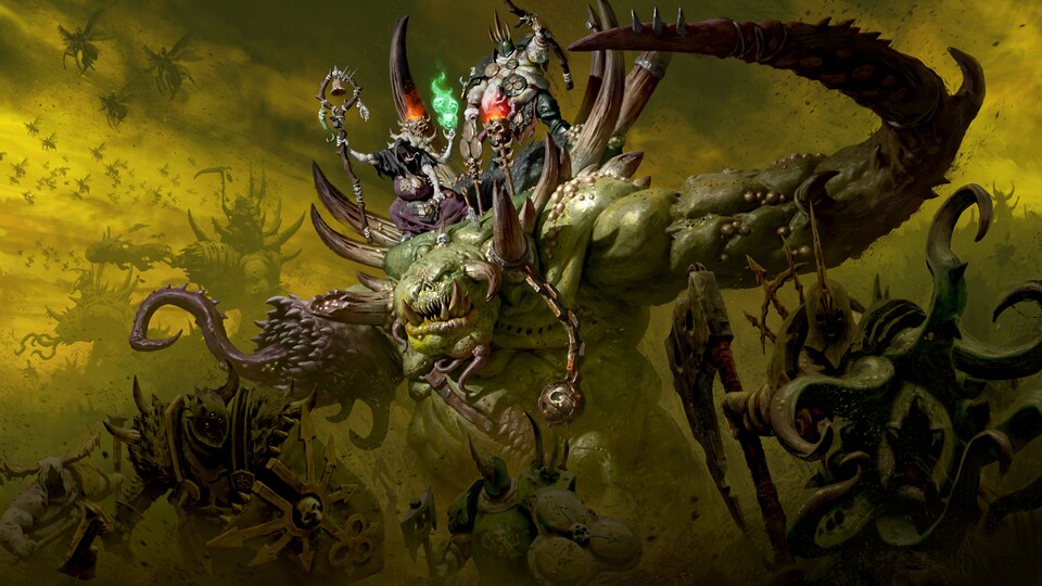 Die Drillinge Glott dienen dem Pestgott Nurgle.