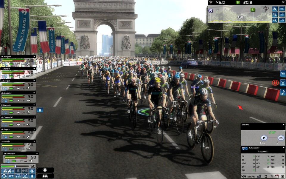 Dank neuer Grafik-Engine sieht der Pariser Champs-Elysees deutlich hübscher aus als in den Vorgängern.