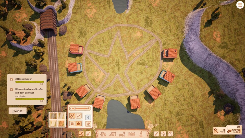 So viel Freiheit hab ich beim Straßenbau noch nie erlebt. Ich finde, der GameStar-Stern ist mir doch gut gelungen ... oder?