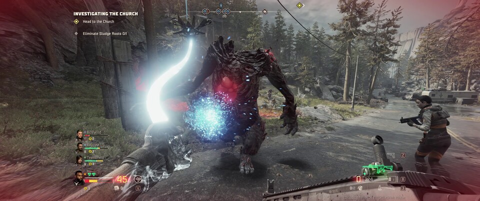 Als Controller-Klasse werden wir von einer Drohne begleitet, unsere Spezialfähigkeit verstärkt ihre Effektivität für kurze Zeit massiv.