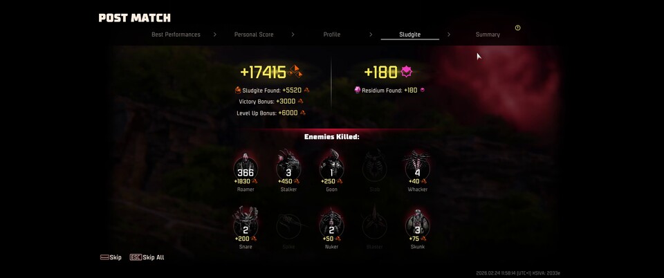 Am Ende einer Runde gibts die Belohnung: Währung für Waffen-Upgrades und mehr.