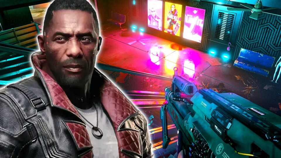 Schauspieler Idris Elba spielt in der Erweiterung Phantom Liberty für Cyberpunk 2077 eine wichtige Rolle.