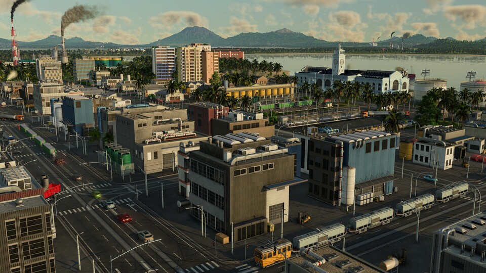 Wenn ihr Städte vor allem mit Industriegütern beliefert, bilden sich eher Produktionsbetriebe als Geschäfte.