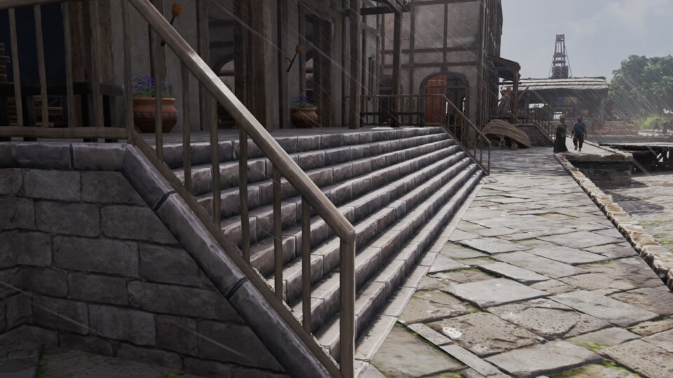 Treppe in Anno 117