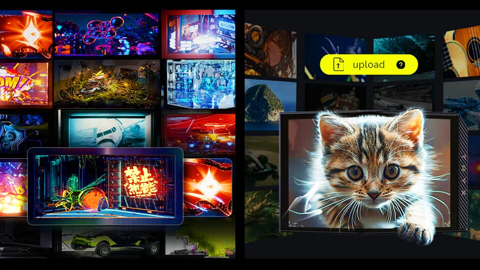 Ihr könnt das AMOLED-Display nicht nur die vorinstallierten Motive anzeigen lassen, sondern auch eure eigenen hochladen!