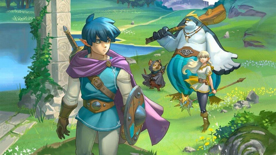 Auch der Artstyle ist klar an die großen Vorbilder Zelda und Ghibli angelehnt.