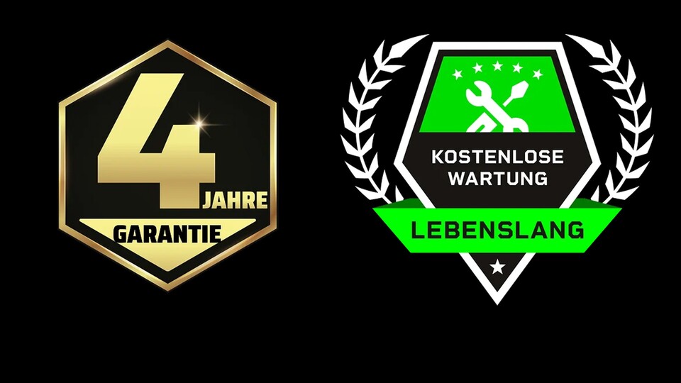 Auch beim T6 V3.5 gilt der Mega-Service zu Garantie und Wartung.