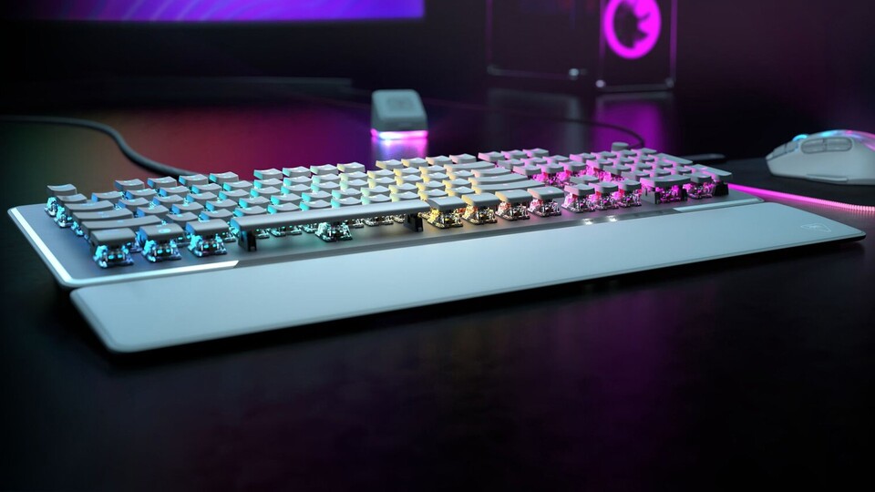 Die Turtle Beach Vulcan II ist entweder in schwarz oder weiß verfügbar.