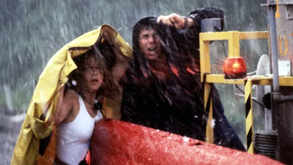 Regen und Sturm: Die Schauspieler mussten so einiges aushalten. (Bild: Universal)