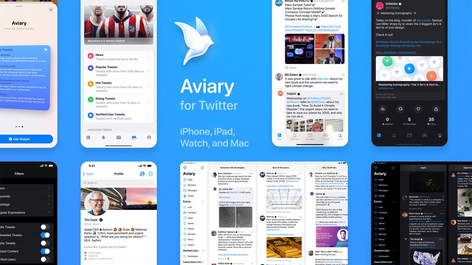 Aviary wurde grundlegend überarbeitet. Hier und da weist die Apps allerdings noch Bugs auf.
