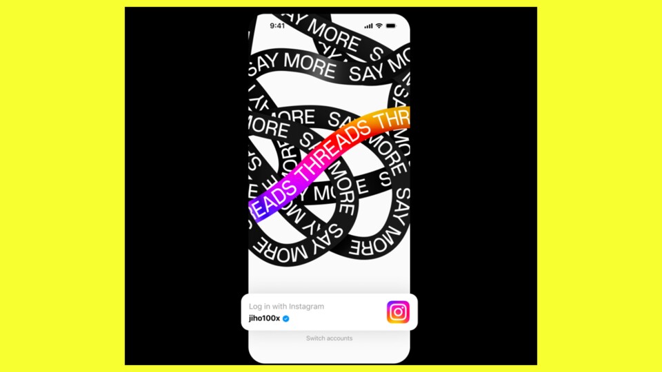 Mit eurem Insta-Login wechselt ihr zu Threads hinüber. Deutsche Userinnen und User vorerst vorerst nicht offiziell.
