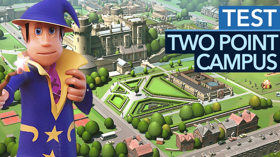 Two Point Campus - Test-Video zum Uni-Aufbauspiel - Test-Video zum Uni-Aufbauspiel