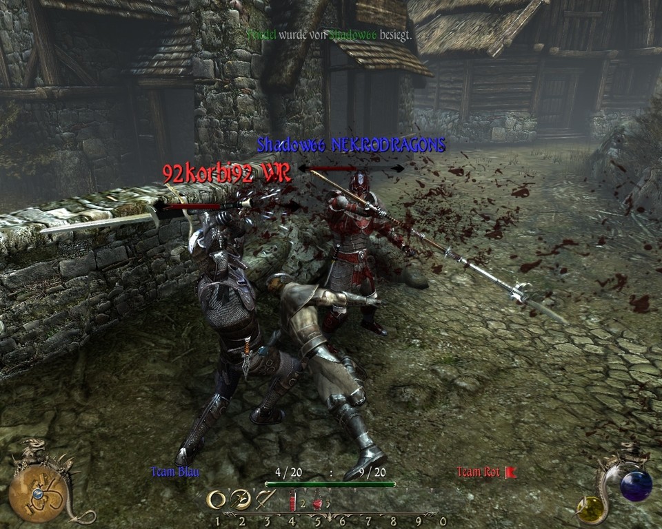 Im Deathmatch prügeln sich vor allem die Nahkämpfer.