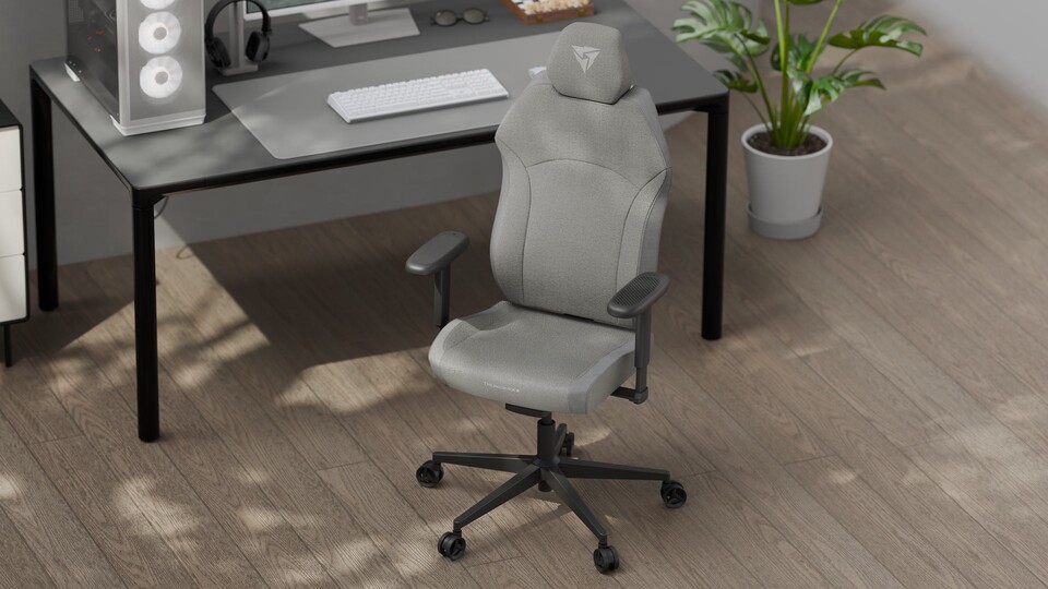 Das LOFT Air-Gewebe macht den Stuhl atmungsaktiv.