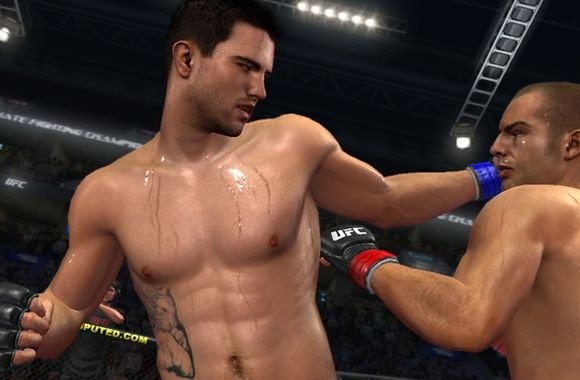 Carlos Condit mit seiner Tätowierung im Spiel UFC Undisputed 3.