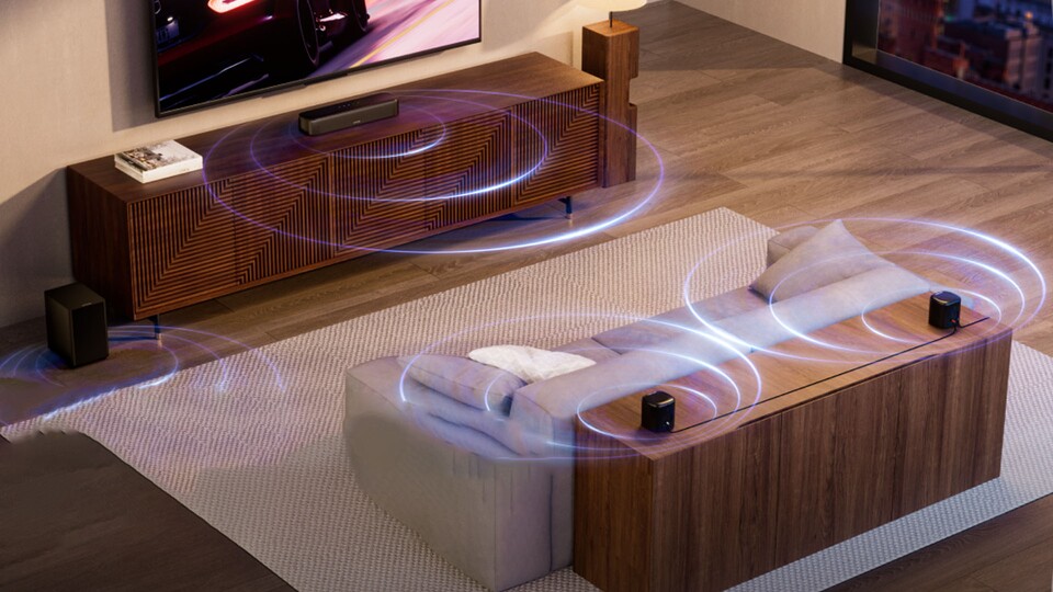 Die Soundbar sieht zwar klein und unscheinbar aus, aber sie hat wirklich was drauf. Für den Preis ist sie ein absolutes Preis-Leistungs-Monster!