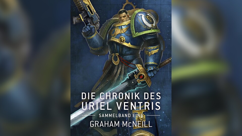Die Ultramarines-Reihe begleitet eine Space-Marine-Truppe, die sich mit jeder Gefahr der Galaxie anlegt. (Bildrechte: Games Workshop Black Library)