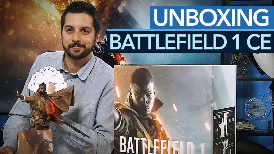 Unboxing Battlefield 1 Collectors Edition - Sammlerbox ohne Spiel ausgepackt