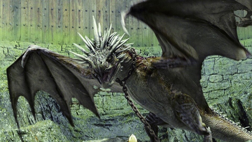 Der Hornschwanz ist der mächtigste Drache der Wizarding World aber wird von manch anderen Drachen in dieser Liste zum Frühstück verspeist. Bildrechte: Warner Bros.