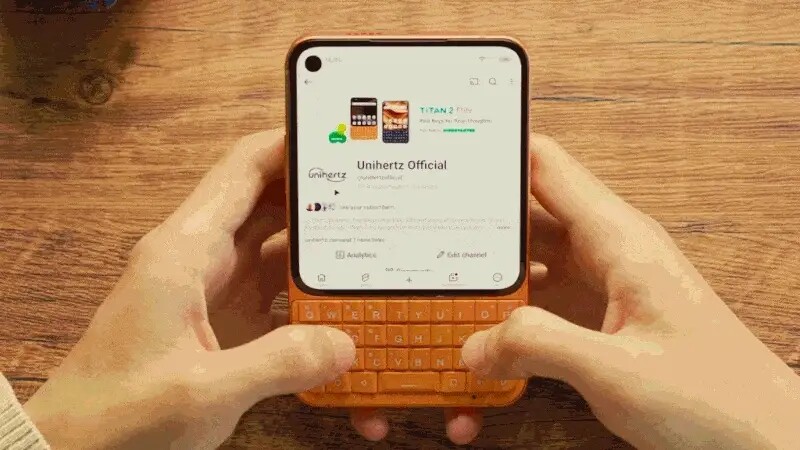 Unihertz will Blackberry Fans eine neue Option für 2026 bieten. (Bildquelle: Unihertz)