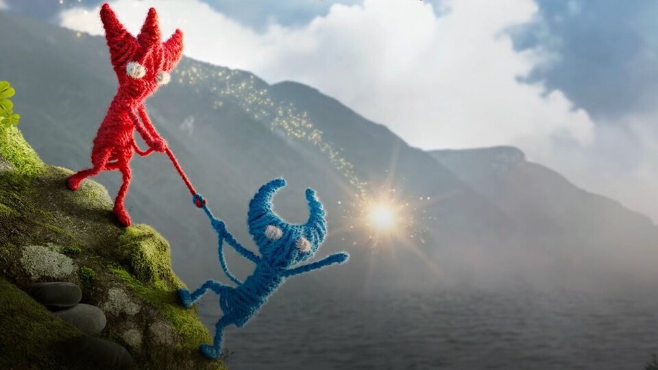 Nur im Teamwork könnt ihr die Herausforderungen von Unravel 2 lösen.