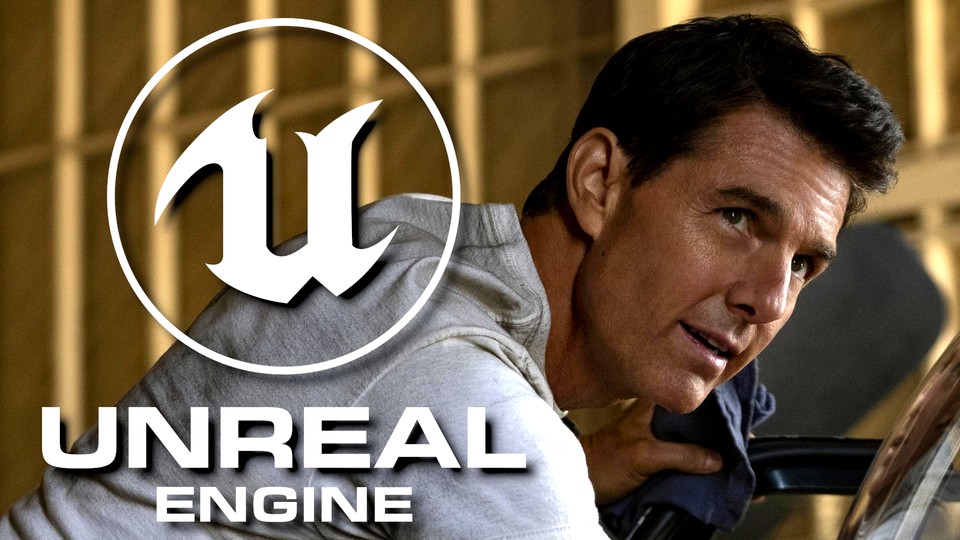 Der virtuelle Nachbau vom Tom Cruise sieht etwas jünger aus als der echte im neuen Top-Gun-Film. Quelle: Skydance