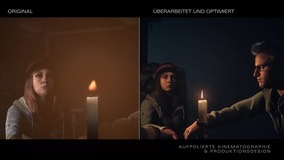 Der Unterschied zwischen der alten Version und dem Until Dawn Remake lässt sich definitiv sehen!
