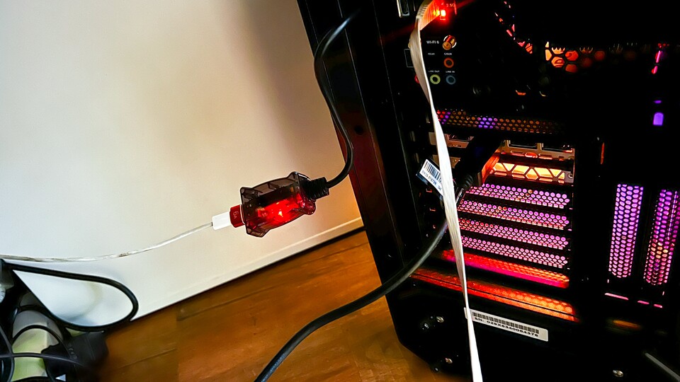 Der kleine USB-Isolator läuft passiv und bezieht den Strom über die USB-Buchse. (Bildquelle: GameStar Tech)