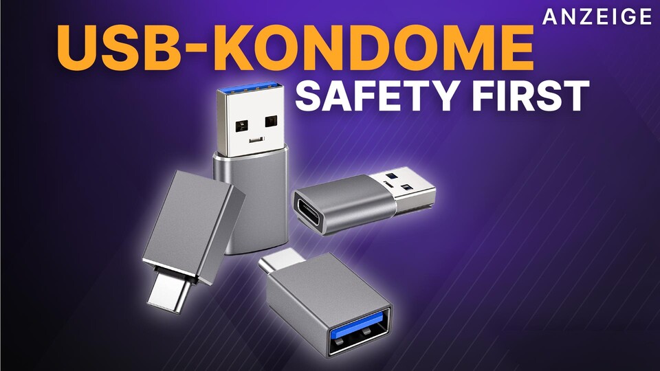 Mehr Sicherheit beim Laden eurer Geräte über USB und das überall.