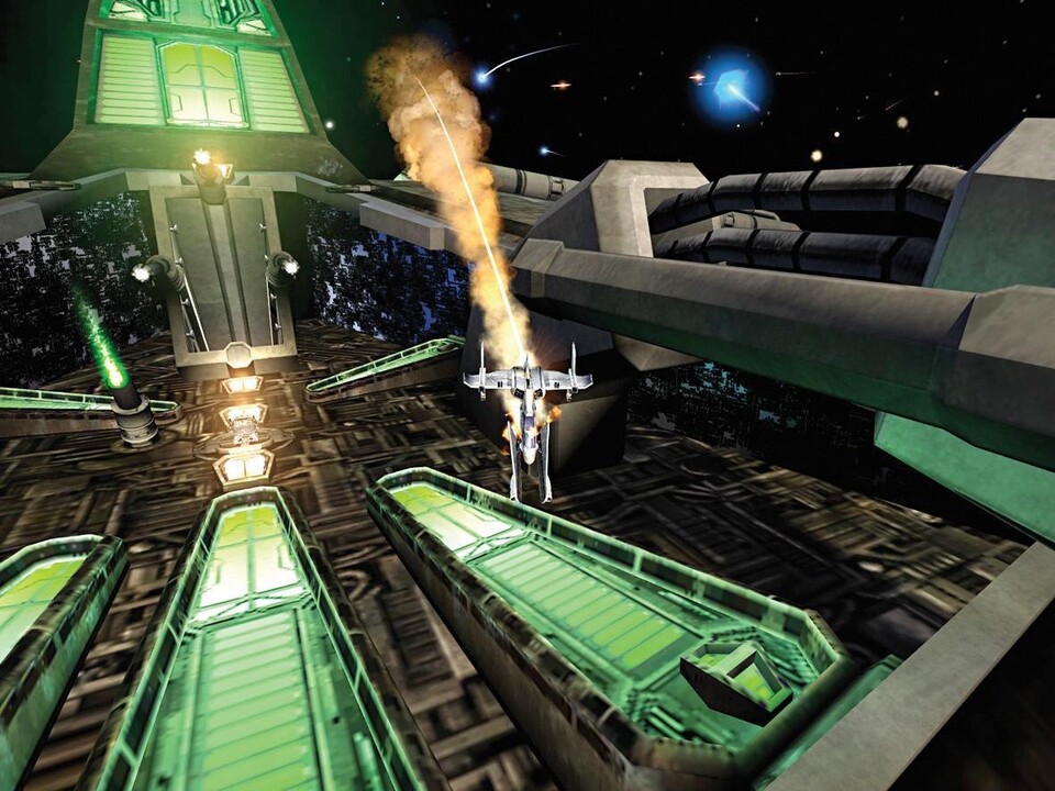 Im Assault-Modus erobert Ihr Team per Gleiter eine riesige Weltraumstation.