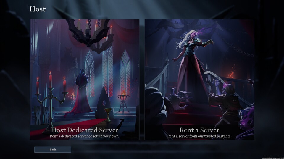 Wollt ihr einen dedizierten Server erstellen oder einen Server mieten, führt euch ein Klick direkt auf eine Partnerwebsite.