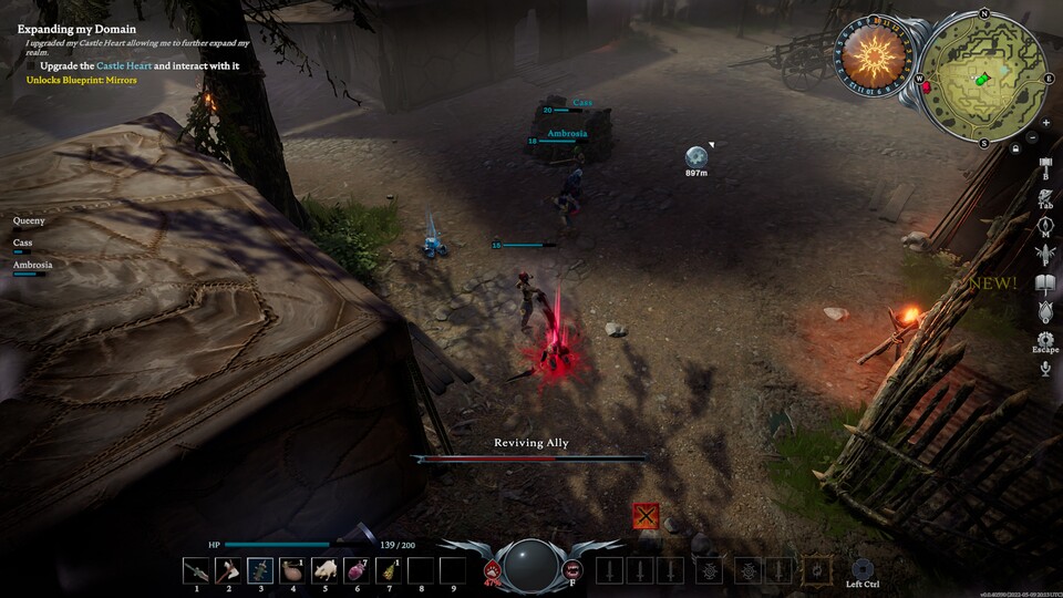 Der Vorteil einer Gruppe: Beißen wir ins Gras, können unsere Mitspieler uns wiederbeleben.