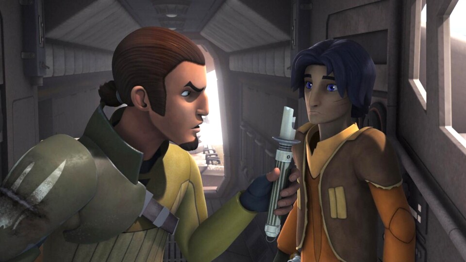 Jarrus und Bridger wurden beide erst nach der Order 66 zu vollständig ausgebildeten Jedi. Bildquelle: Disney XD.