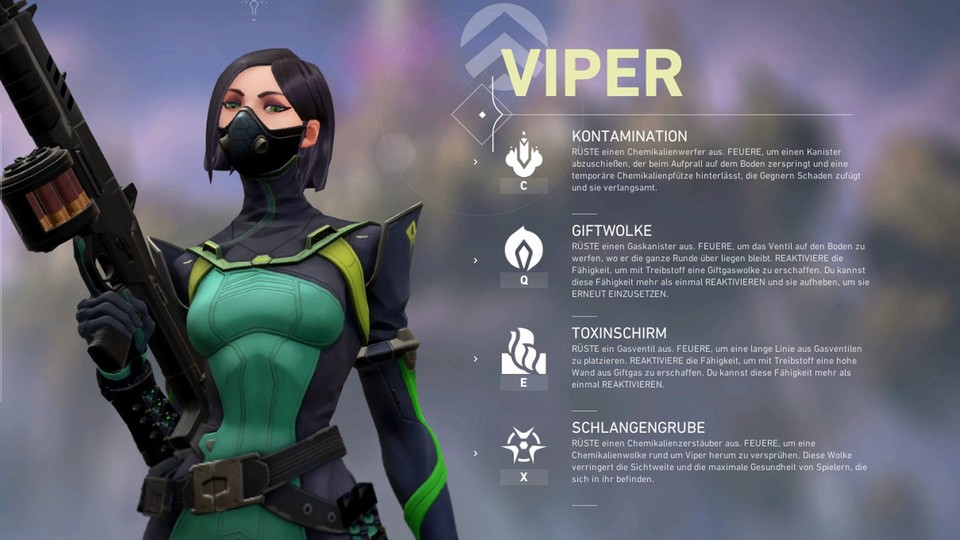 Viper verwendet die spezielle Ressource &quot;Fuel&quot;.