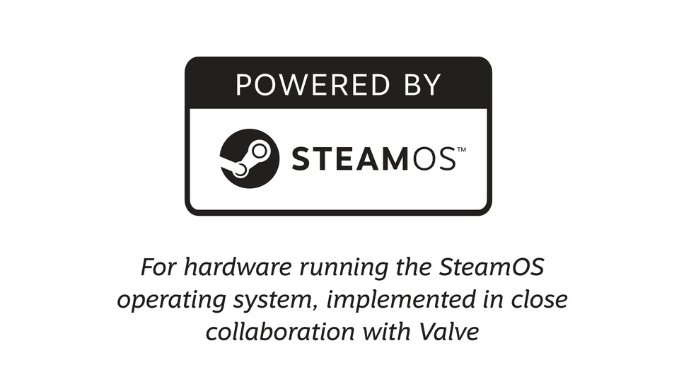 Das neue Logo »Powered by SteamOS« bringt die Kompatibiltätsgerüchte wieder ins Rollen.