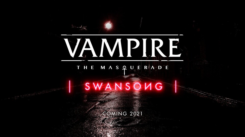 Zu Vampire: The Masquerade - Swansong gibt es bisher nur grobe Informationen und ein Teaserbild.