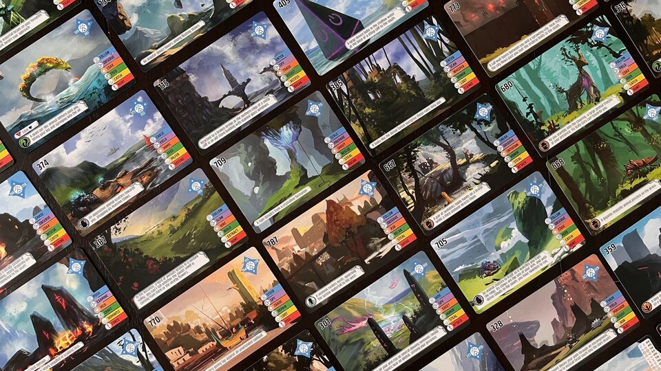 Der Planet von Vantage setzt sich aus über 800 Ortskarten zusammen, die sich auf mehrere Biome verteilen.