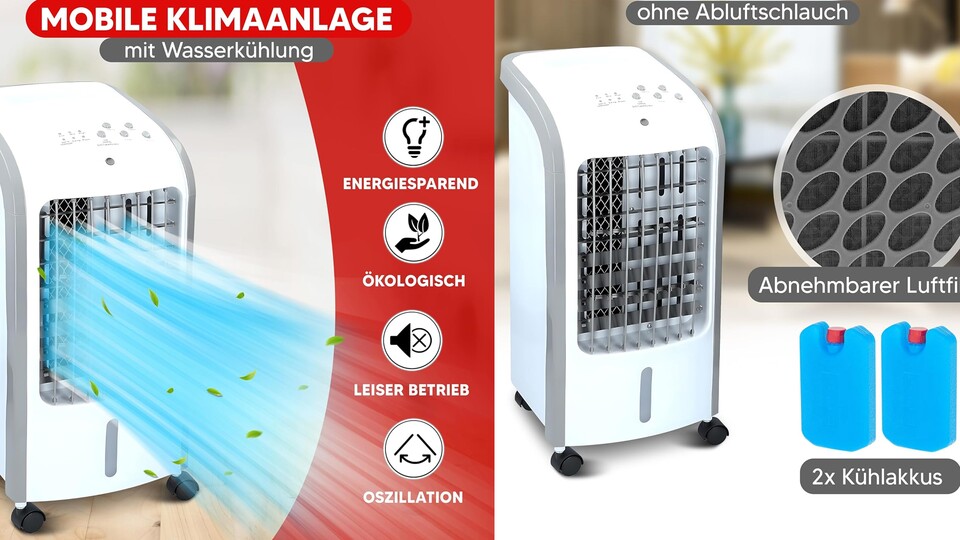 Leise, energiesparend und effizient - Ventilatoren mit Wasserkühlung sind super!