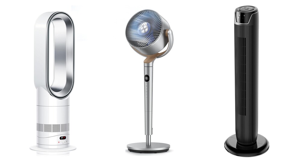 Egal ob Turmventilator, ein klassisches Modell oder ein Hybrid. Hauptsache ist, Erlösung von der Hitze!