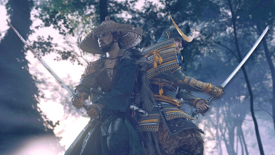 Söldner Ryuzo und Jin Sakai kämpfen in Ghost of Tsushima lange Seite an Seite. Doch dann entzweit ein Verrat die beiden alten Freunde.