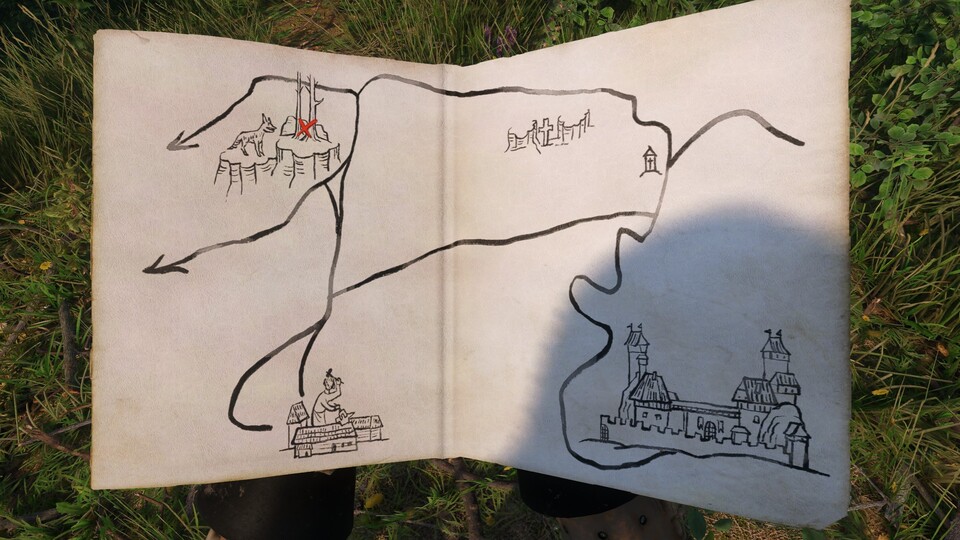 Statt Rätselsätzen geht es ab sofort mit Schatzkarten weiter.
