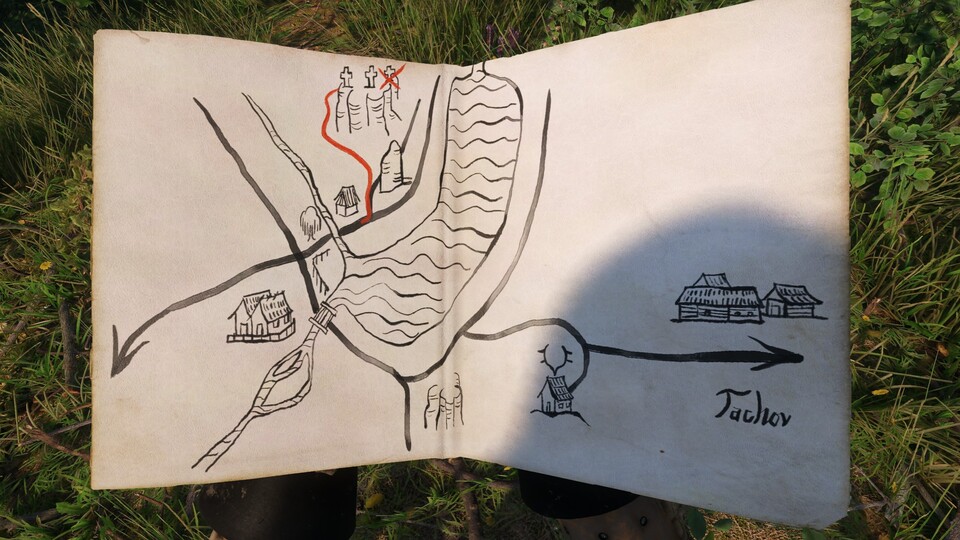 Beim dritten Versteck braucht ihr festes Schuhwerk, denn ihr müsst zwischen Felsen herumklettern.