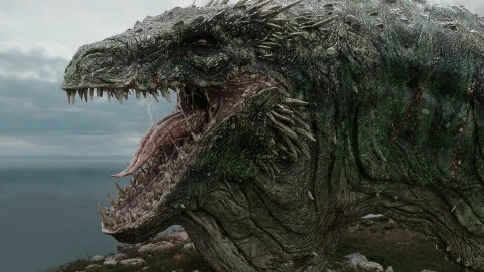 Vhagar braucht sich selbst in der Welt von Game of Thrones vor niemandem zu fürchten. Bildrechte: HBO.