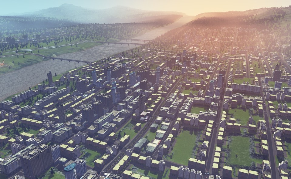 In Cities: Skyline soll es große Stadtgebiete geben, die sich in einzelne Viertel unterteilen lassen. Weitere Seitenhiebe gegen den Konkurrenten SimCity: Offline-Spiel und Mod-Unterstützung direkt zu Release.
