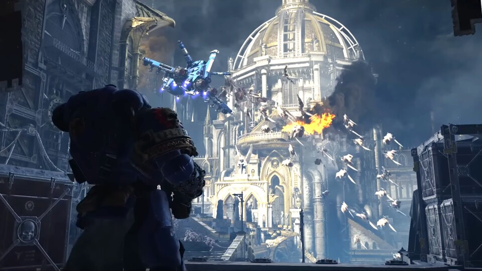 Warhammer 40K: Space Marine 2 - New trailer shows 6 minutes of gameplay and endless hordes of enemies